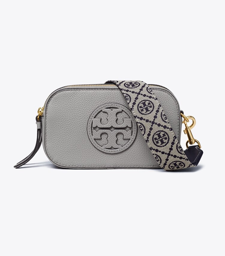 Tory Burch diseñador carteras Correa de cincha con monograma de T en Tory Navy adicional