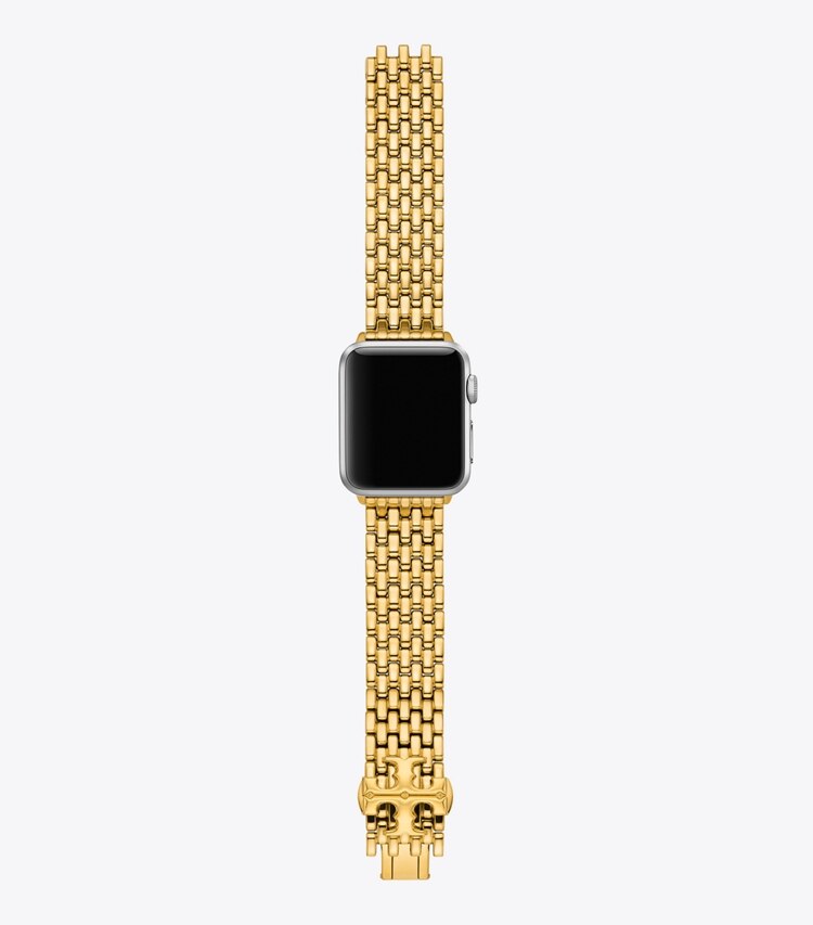 Tory Burch diseñador relojes inteligentes Correa Eleanor para Apple Watch® en GOLD frente