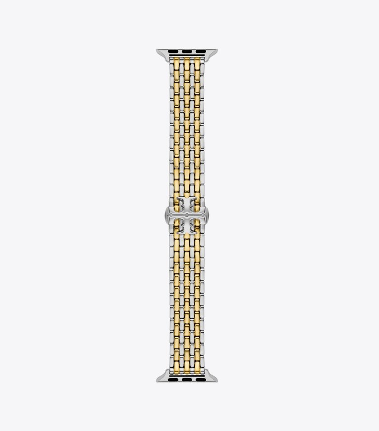 Tory Burch diseñador relojes inteligentes Correa Eleanor para Apple Watch® en TWO-TONE lateral