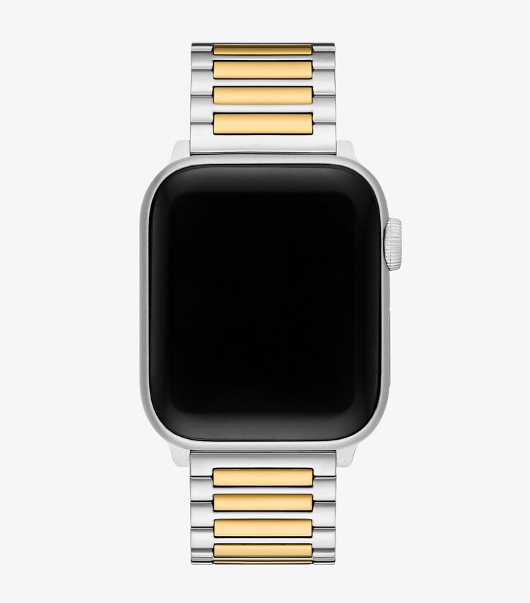 Tory Burch diseñador relojes inteligentes Correa Kira para Apple Watch® en TWO-TONE volver
