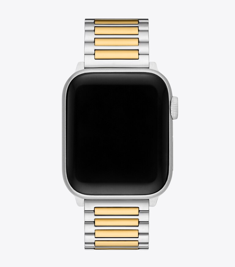 Tory Burch diseñador relojes inteligentes Correa Kira para Apple Watch® en TWO-TONE volver