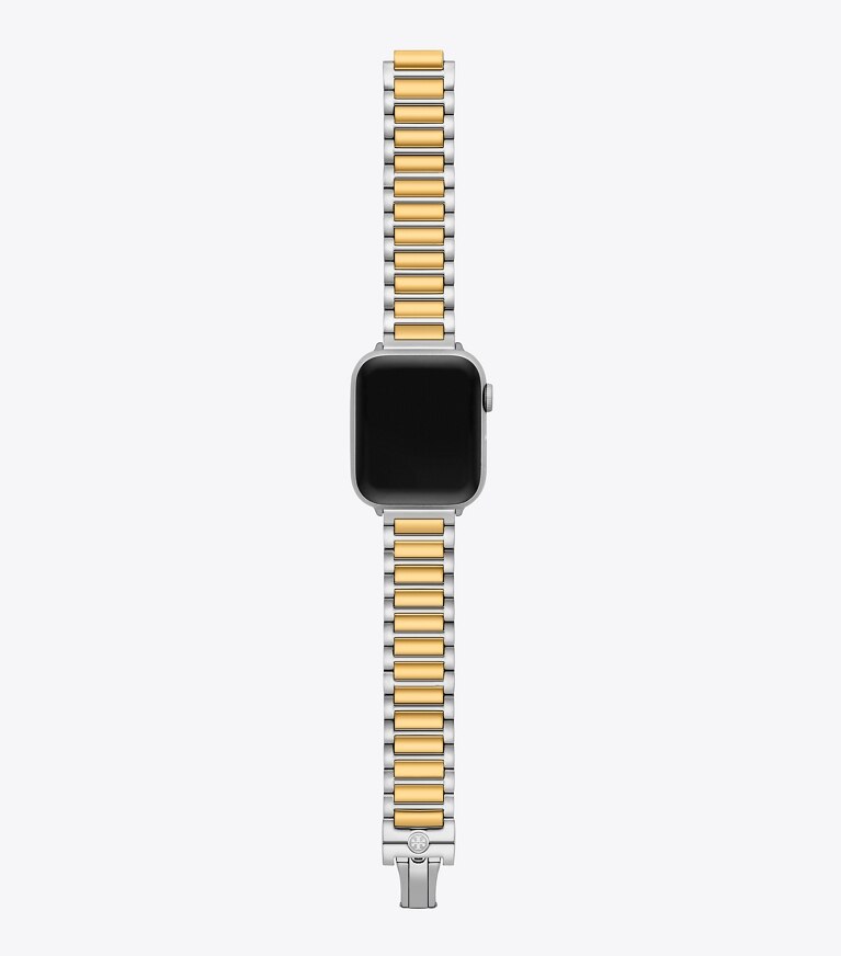 Tory Burch diseñador relojes inteligentes Correa Kira para Apple Watch® en TWO-TONE frente