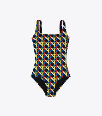 Donna Abbigliamento da Abbigliamento da spiaggia da Costumi interi e da bagno Swimwear 83814l di Tory Burch 