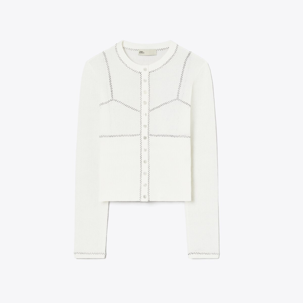 【一部予約販売】 cotton-and-nylon-mesh-cardigan トップス