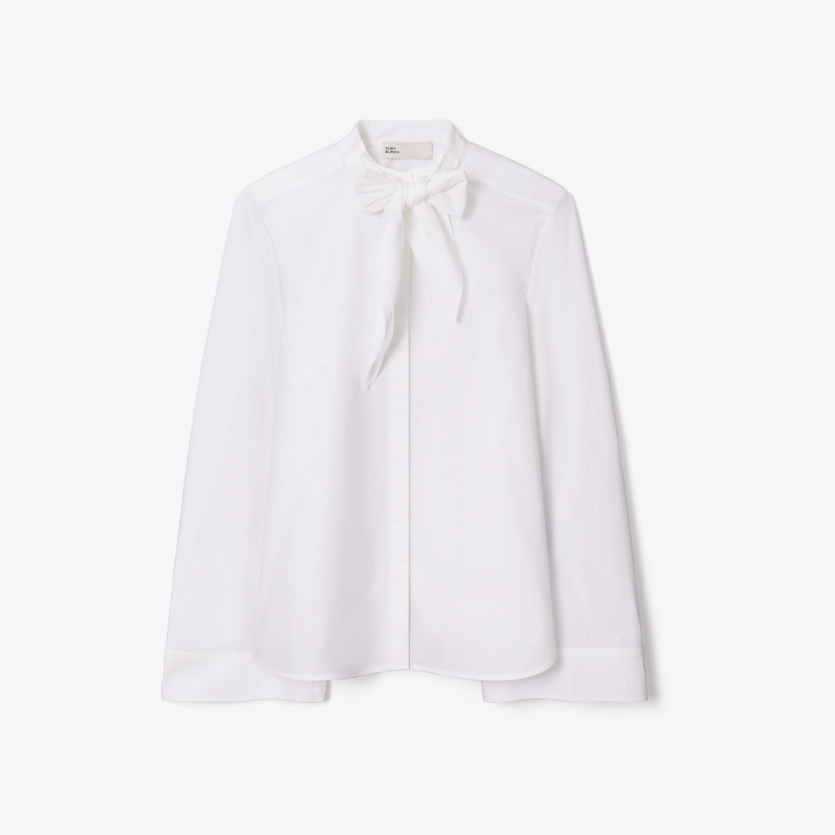 Cotton Bow Blouse: Women's Designer Tops | Tory Burch