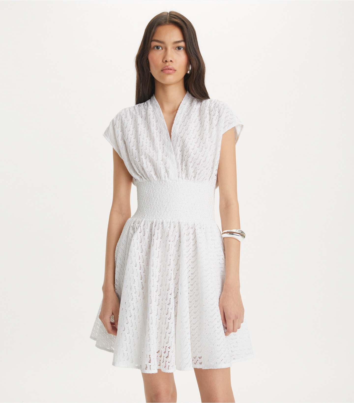 Cotton Broderie Anglaise Minidress