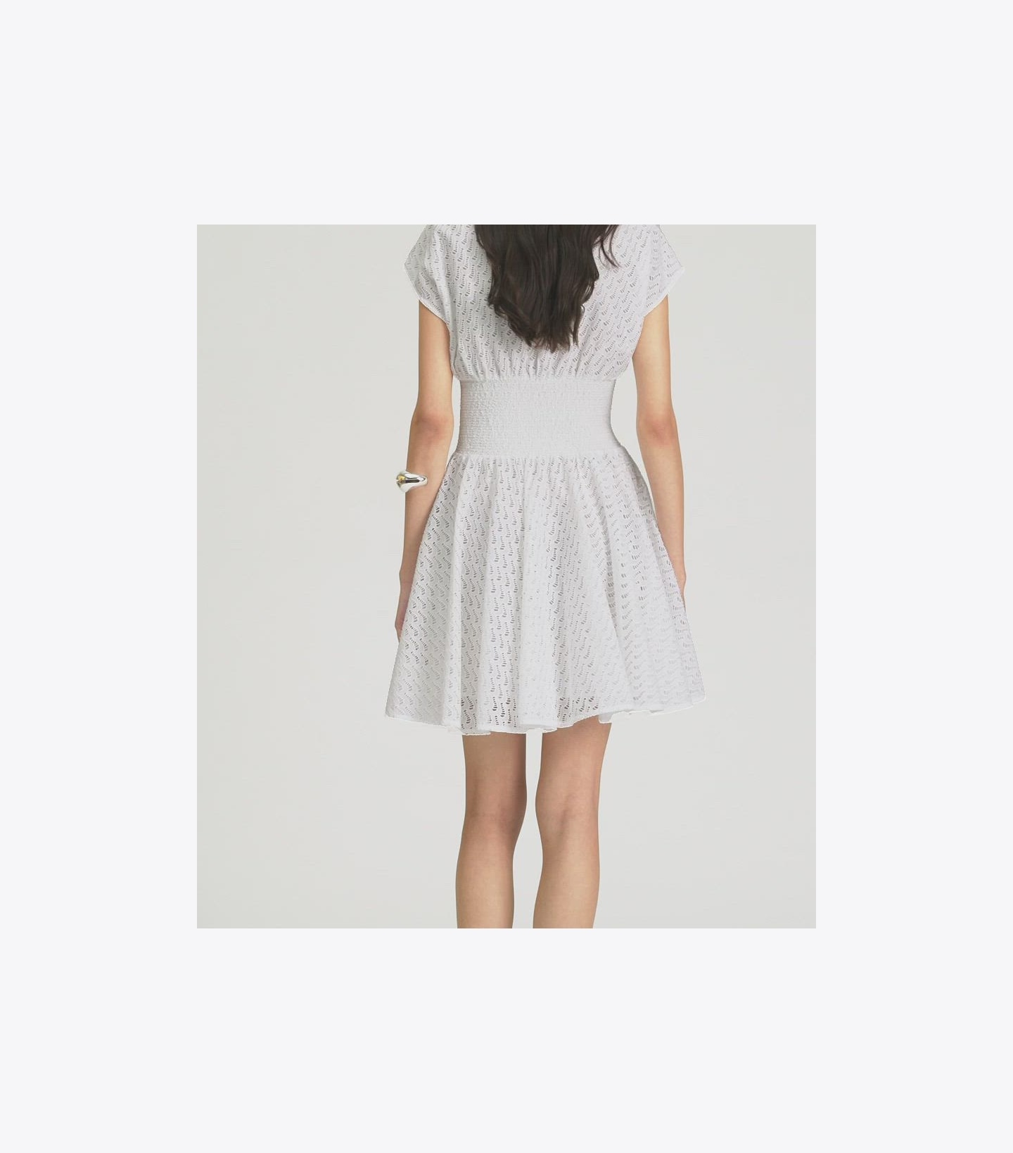 Cotton Broderie Anglaise Minidress