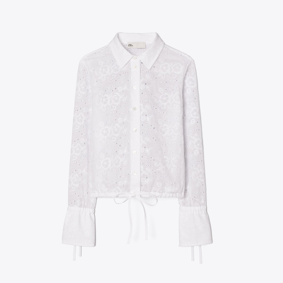 Cotton Eyelet Blouse