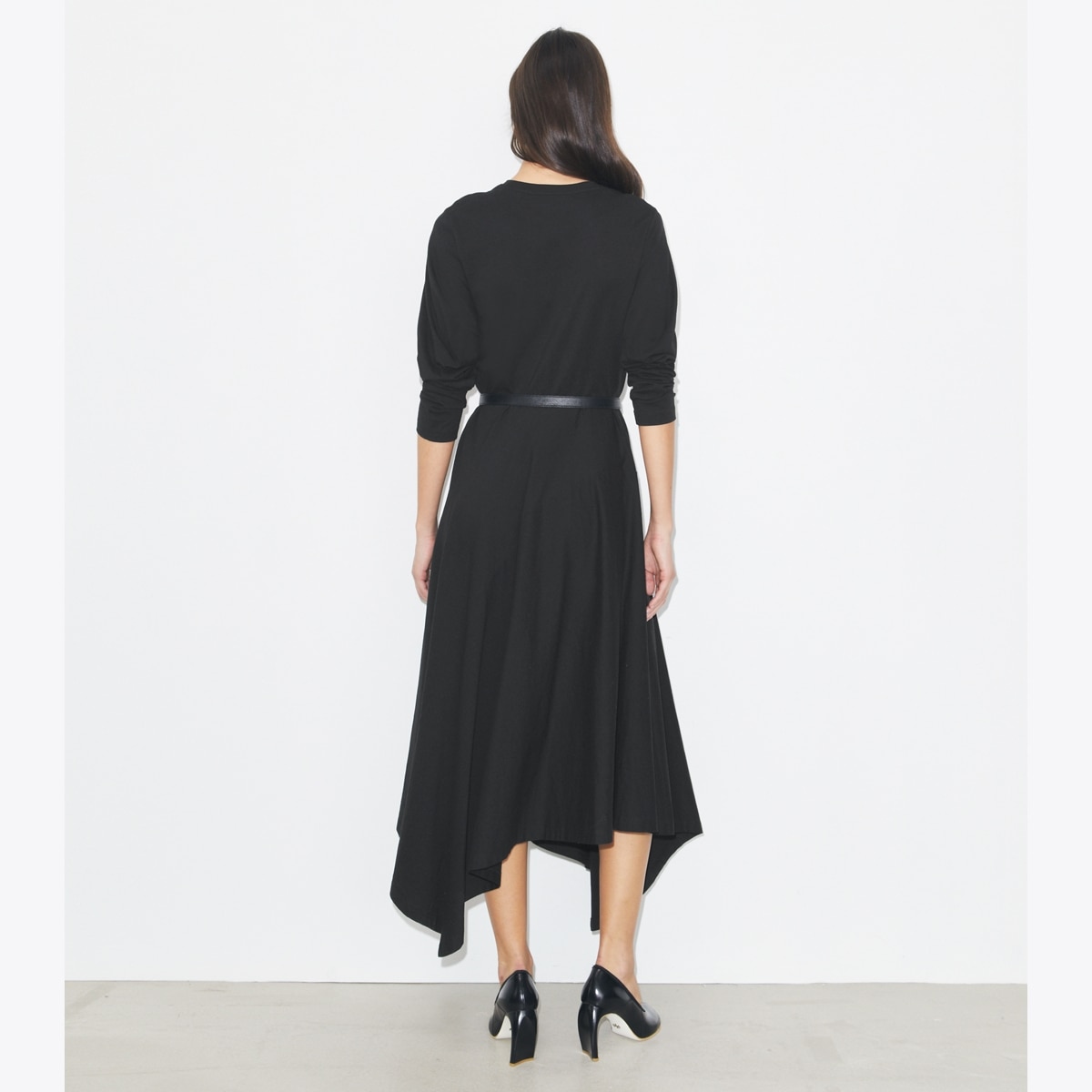 COTTON FLARED DRESS - thumbnail 3