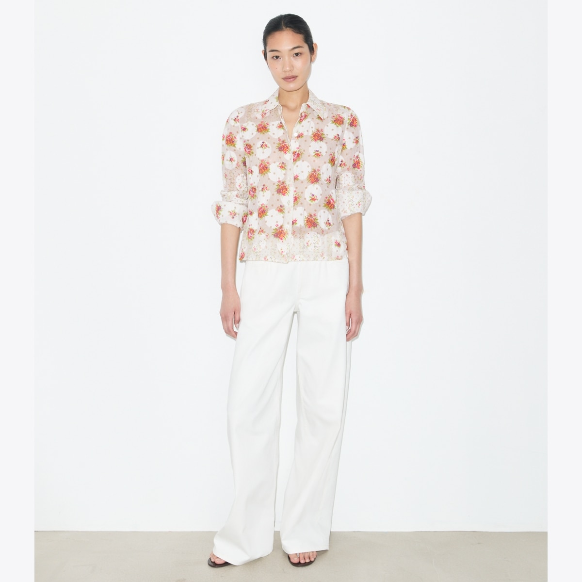 COTTON JACQUARD SHIRT - thumbnail 3