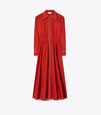 Eleanor Cotton Tulle Dress: Women's Designer Dresses | Tory Burch