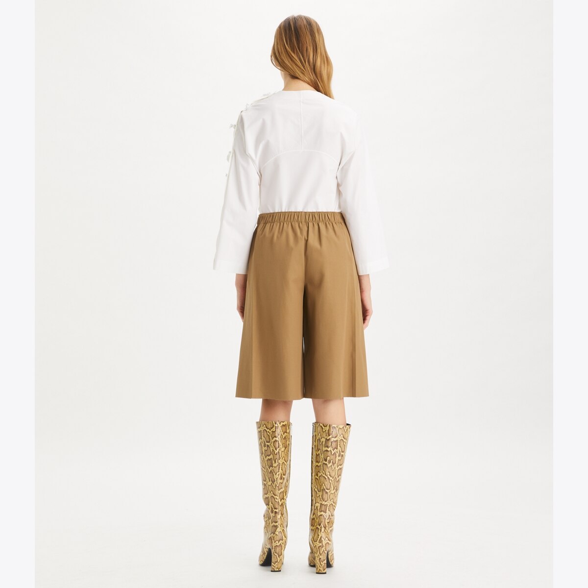 【関税&送料込】Tory Burch Abito Lungo In Cotone Cotton Poplin Knot Tunic: Women's Clothing | Tops | Tory