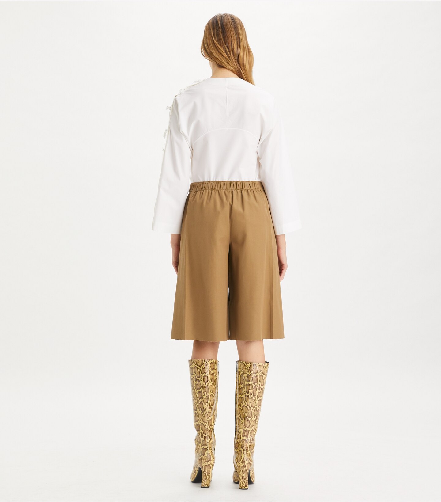 Cotton Poplin Knot Tunic