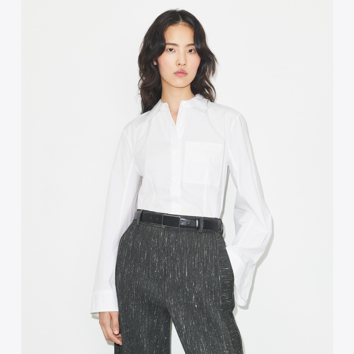 COTTON POPLIN SHIRT - thumbnail 2