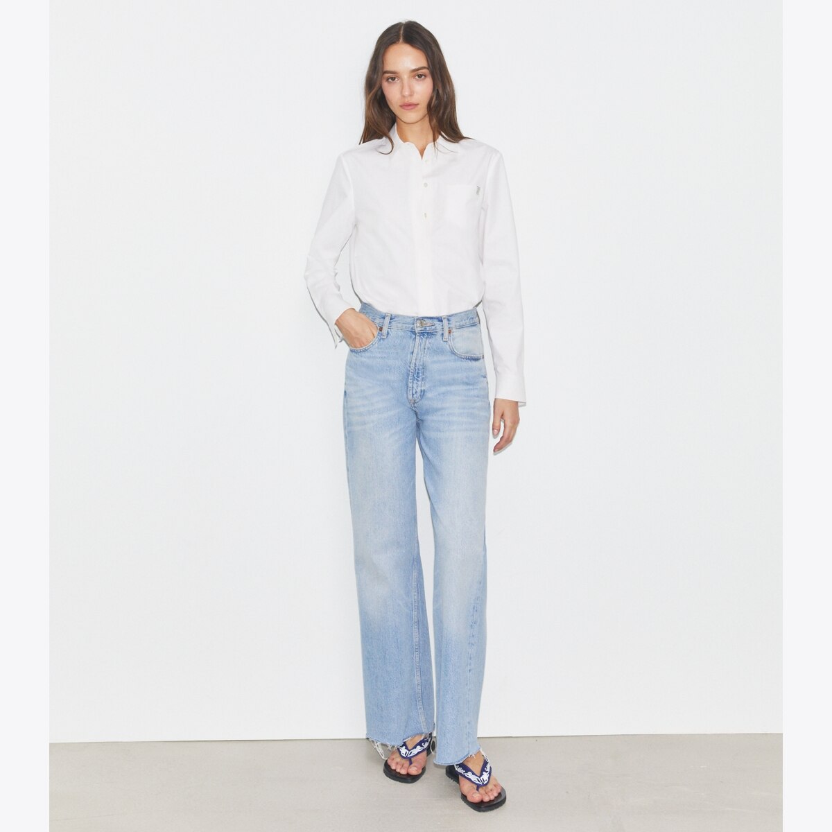 COTTON POPLIN SHIRT - thumbnail 3