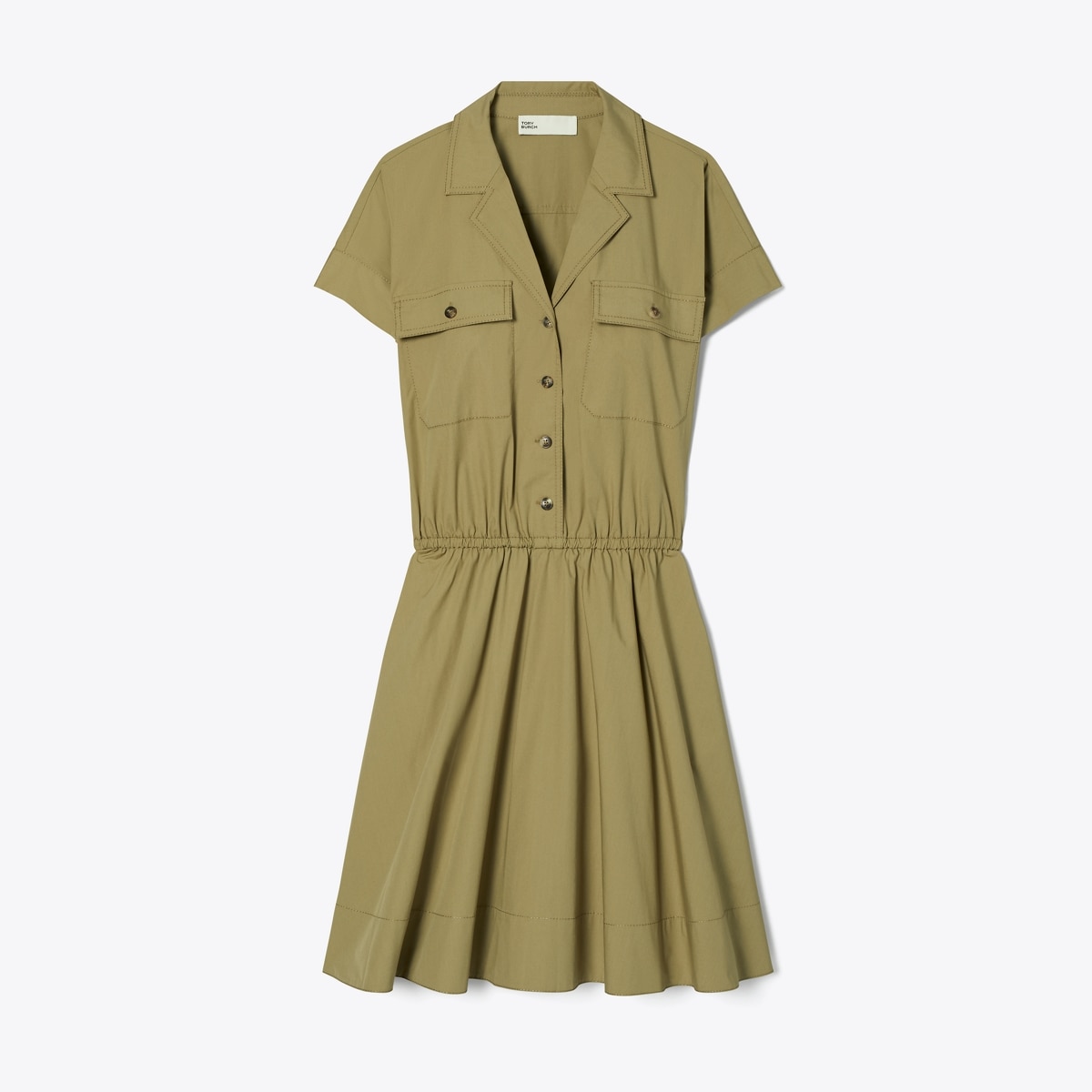 Cotton Poplin Shirtdress: Women's Designer Dresses | Tory Burch