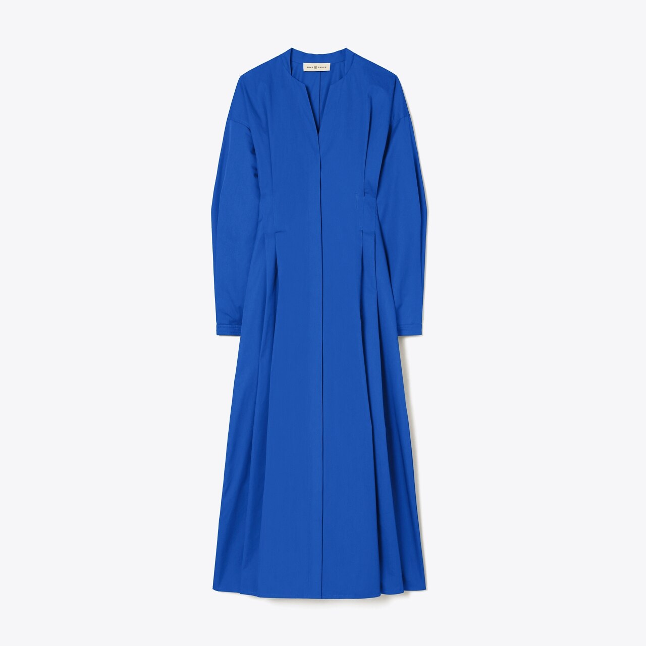 Blue graphic-print shirtdress - women - TORY BURCH