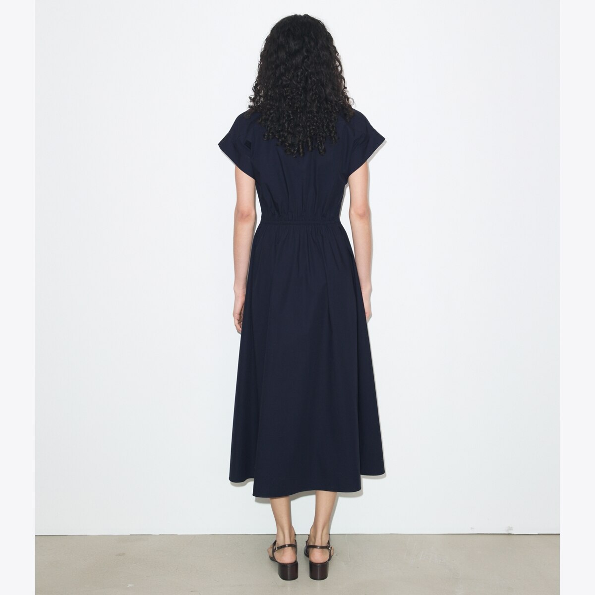 COTTON POPLIN SHIRTDRESS - thumbnail 3