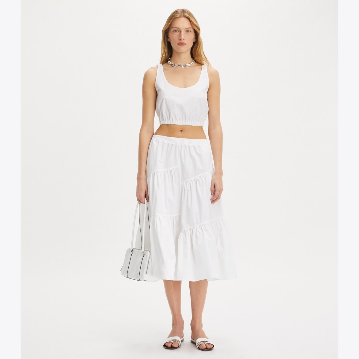 COTTON POPLIN TOP - thumbnail 2