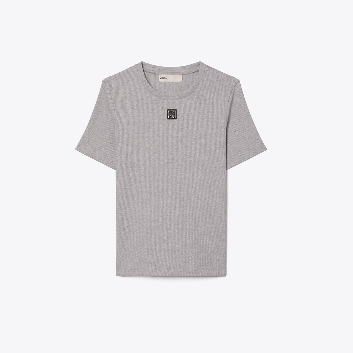 COTTON RIBBED T-SHIRT