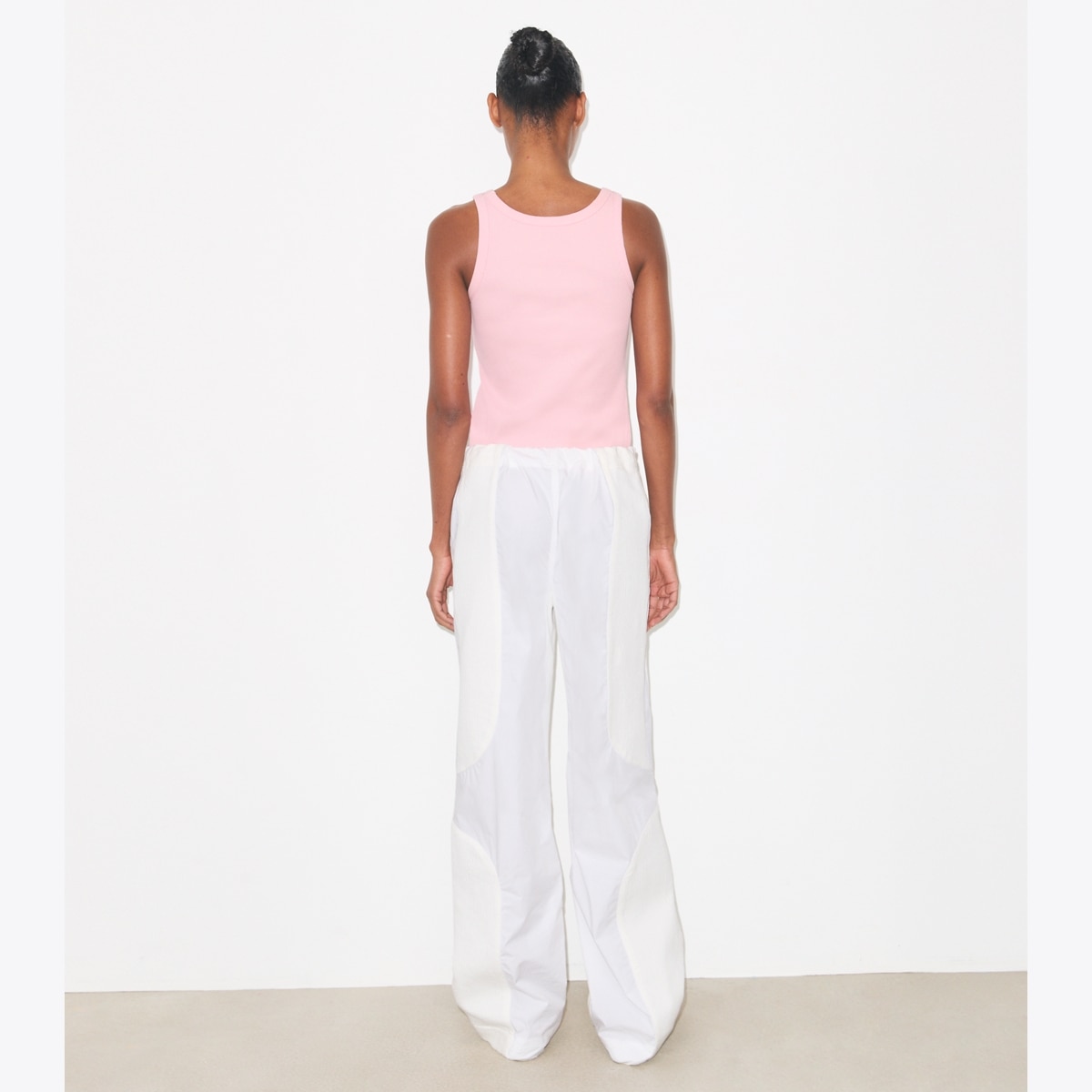 Cotton Scoop Tank: Women's Designer Tops | Tory Burch