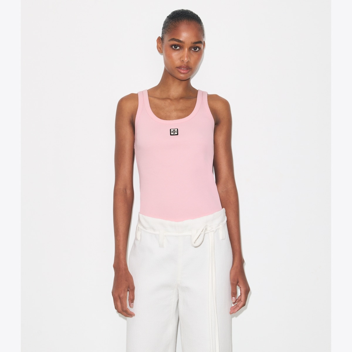 Cotton Scoop Tank: Women