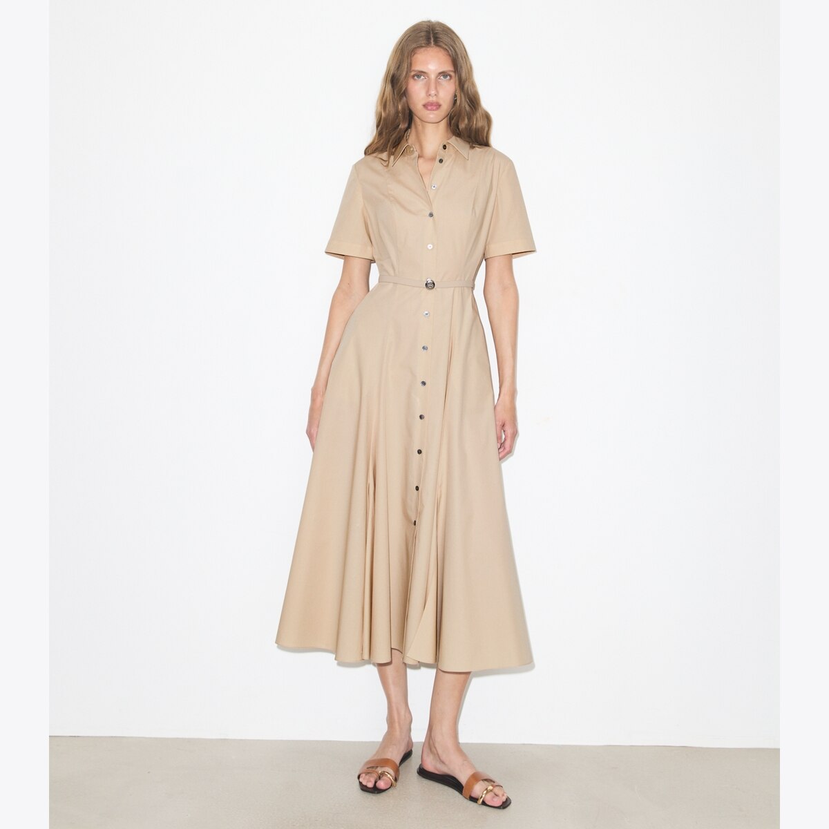 COTTON SHIRTDRESS - thumbnail 2