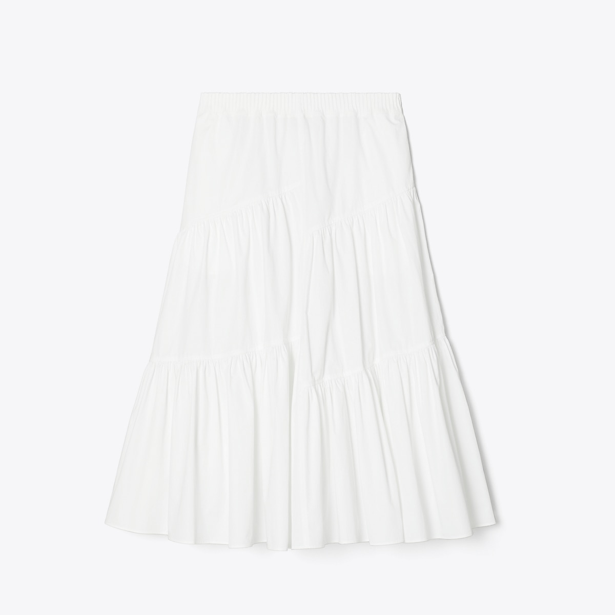 【Tory Burch】コットンスカート ロゴ入りボタン ホワイト Cotton Skirt: Women's Designer Coverups | Tory Burch