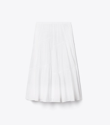 デコンストラクト デニムスカート: レディース ボトムス | Tory Burch JP