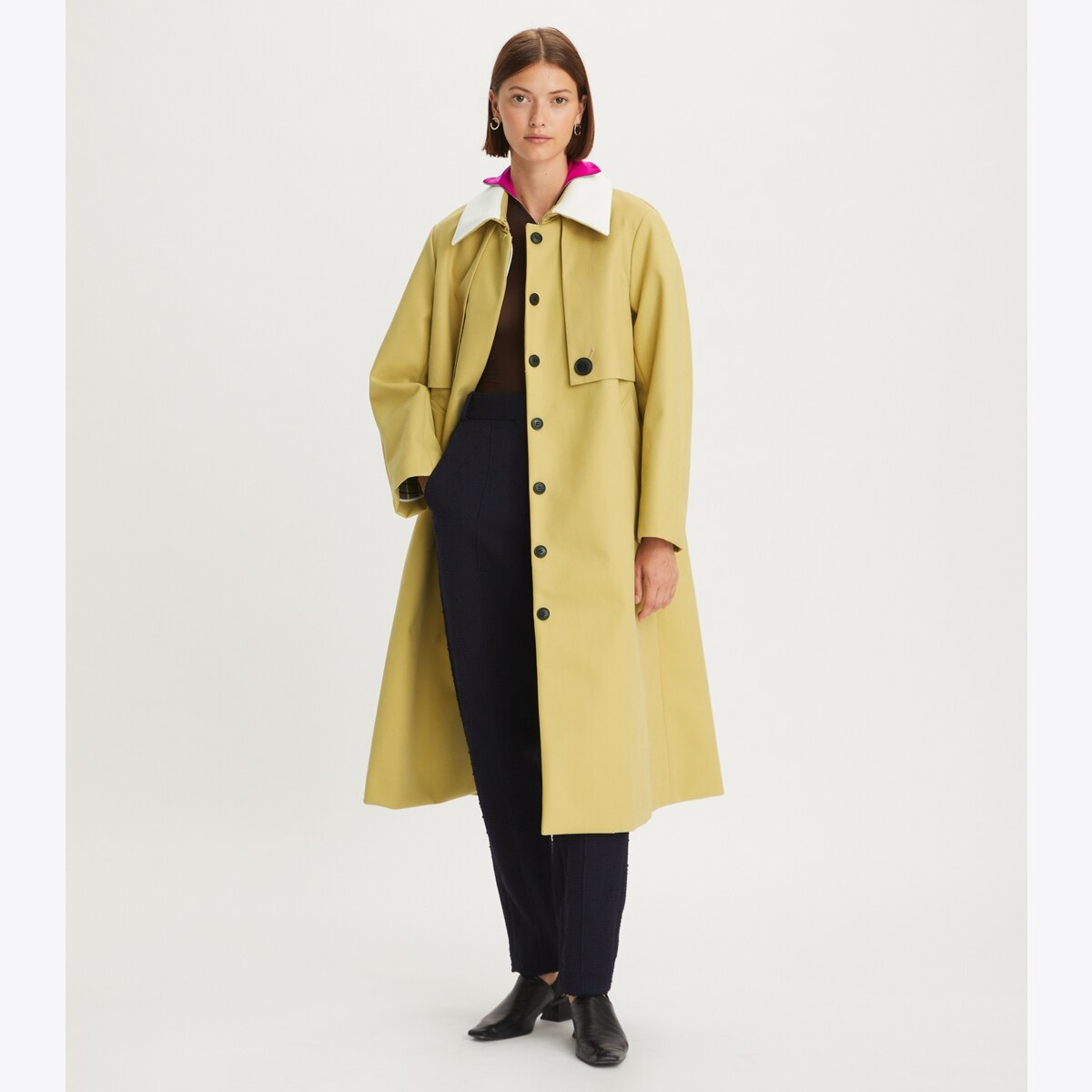 Cotton Twill Trench Coat: Women's Clothing | Coats | Tory Cotton Twill Trench Coat: Women's Clothing | Coats | Tory