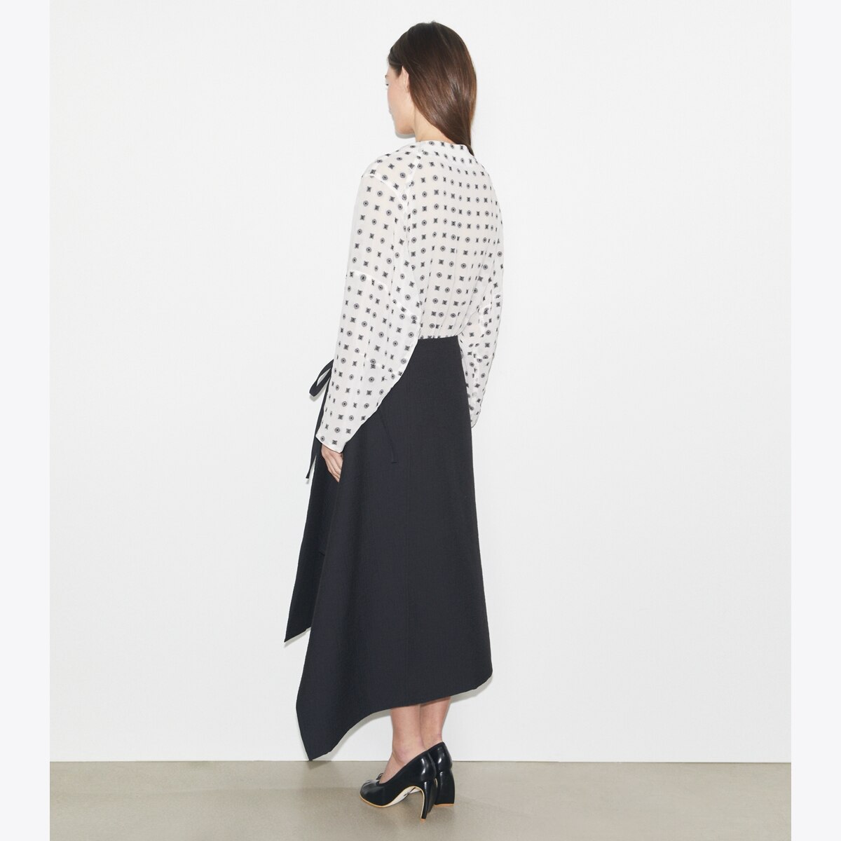 Cotton Wrap Skirt: Women's Designer Bottoms | Tory Burch