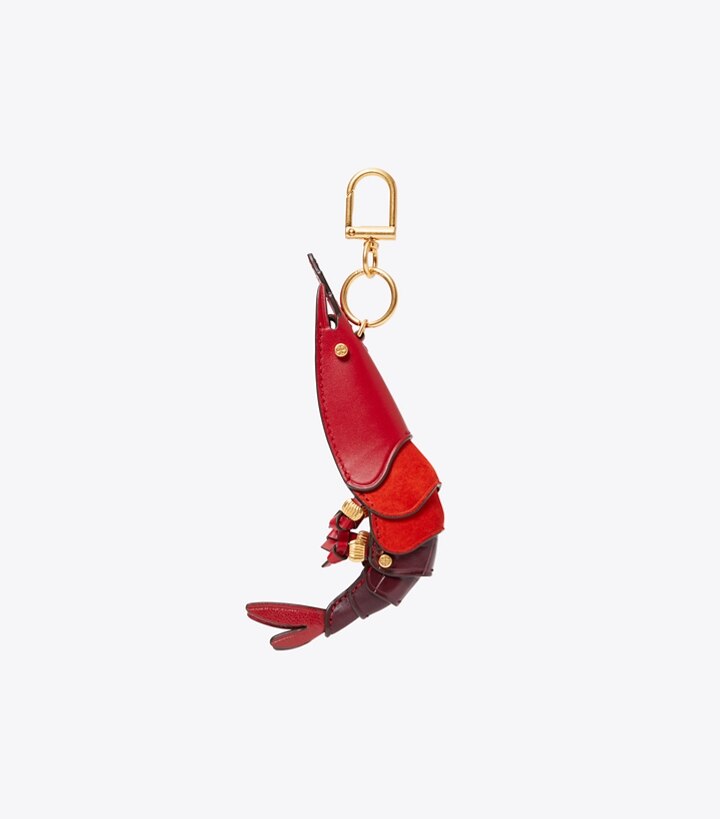 Crawfish Key Fob: Women's Designer Bag Charms & Key Rings | Tory Burch