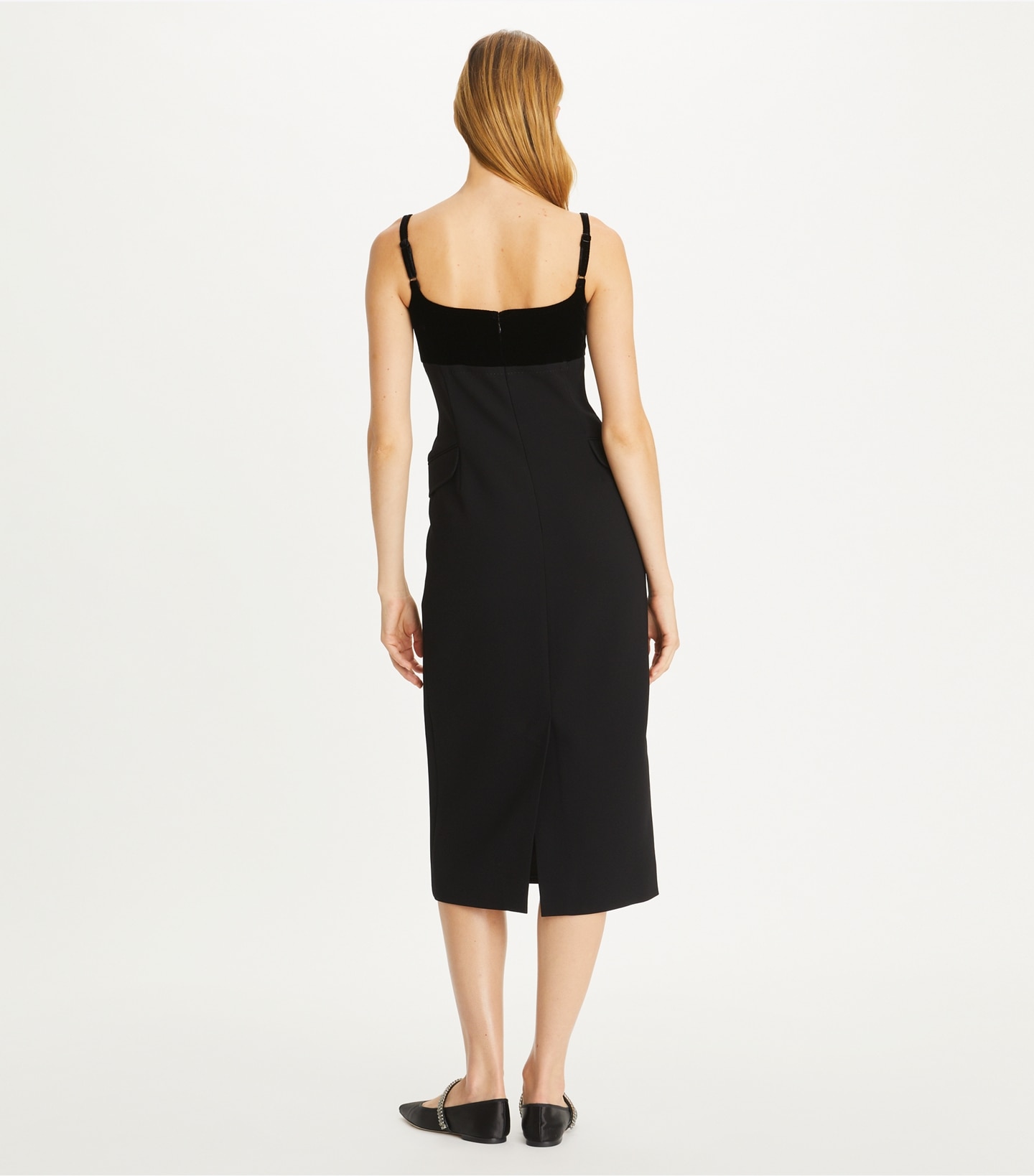 Crepe Slip Dress