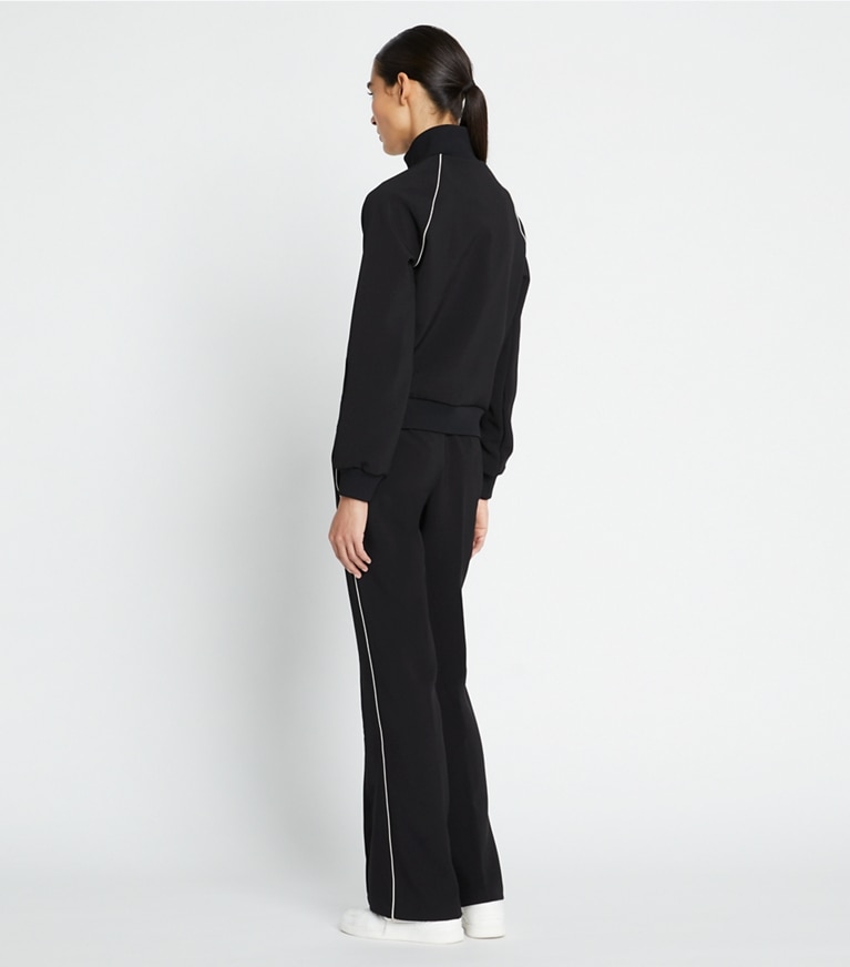 Wide-Leg Track Pant: Women's Designer Bottoms