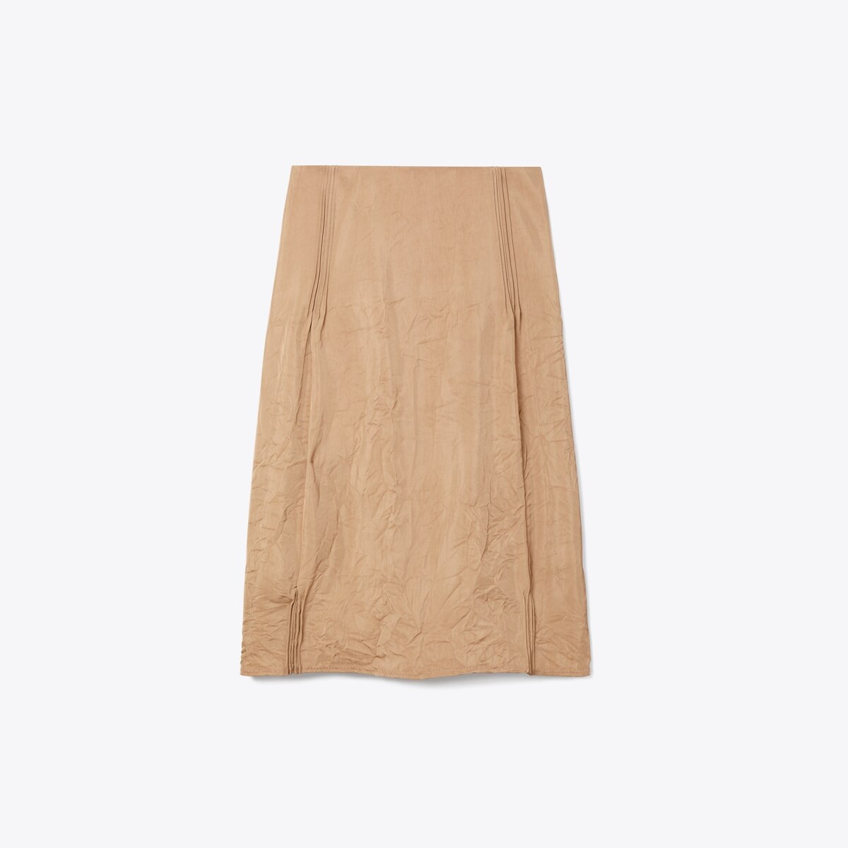CRINKLED VISCOSE SKIRT