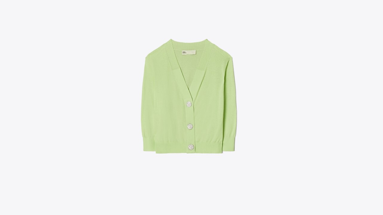 Tory burch outlet cotton cardigan