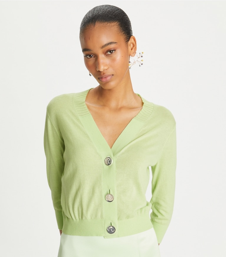 Women's cotton cardigan on sale sweaters