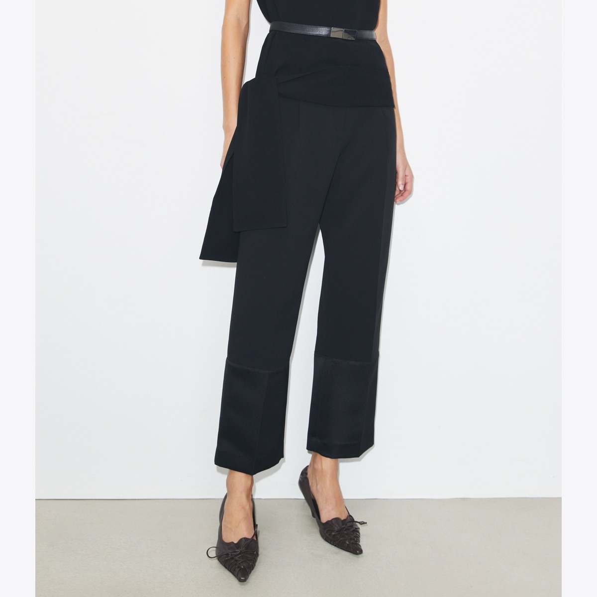 CROPPED CREPE PANT - thumbnail 5
