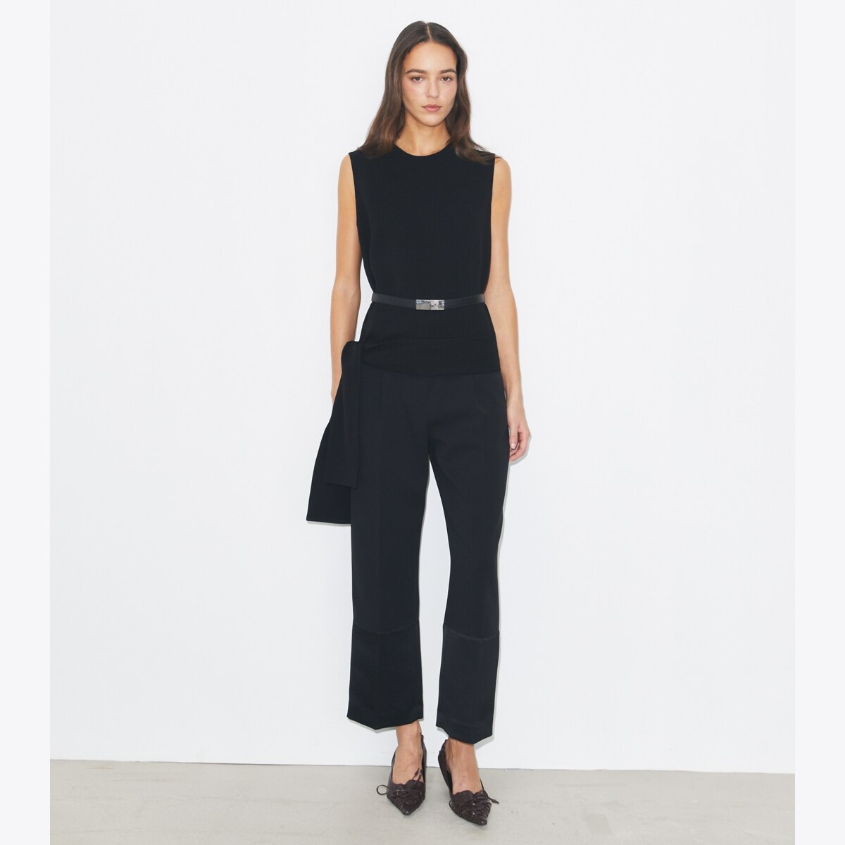CROPPED CREPE PANT - thumbnail 2