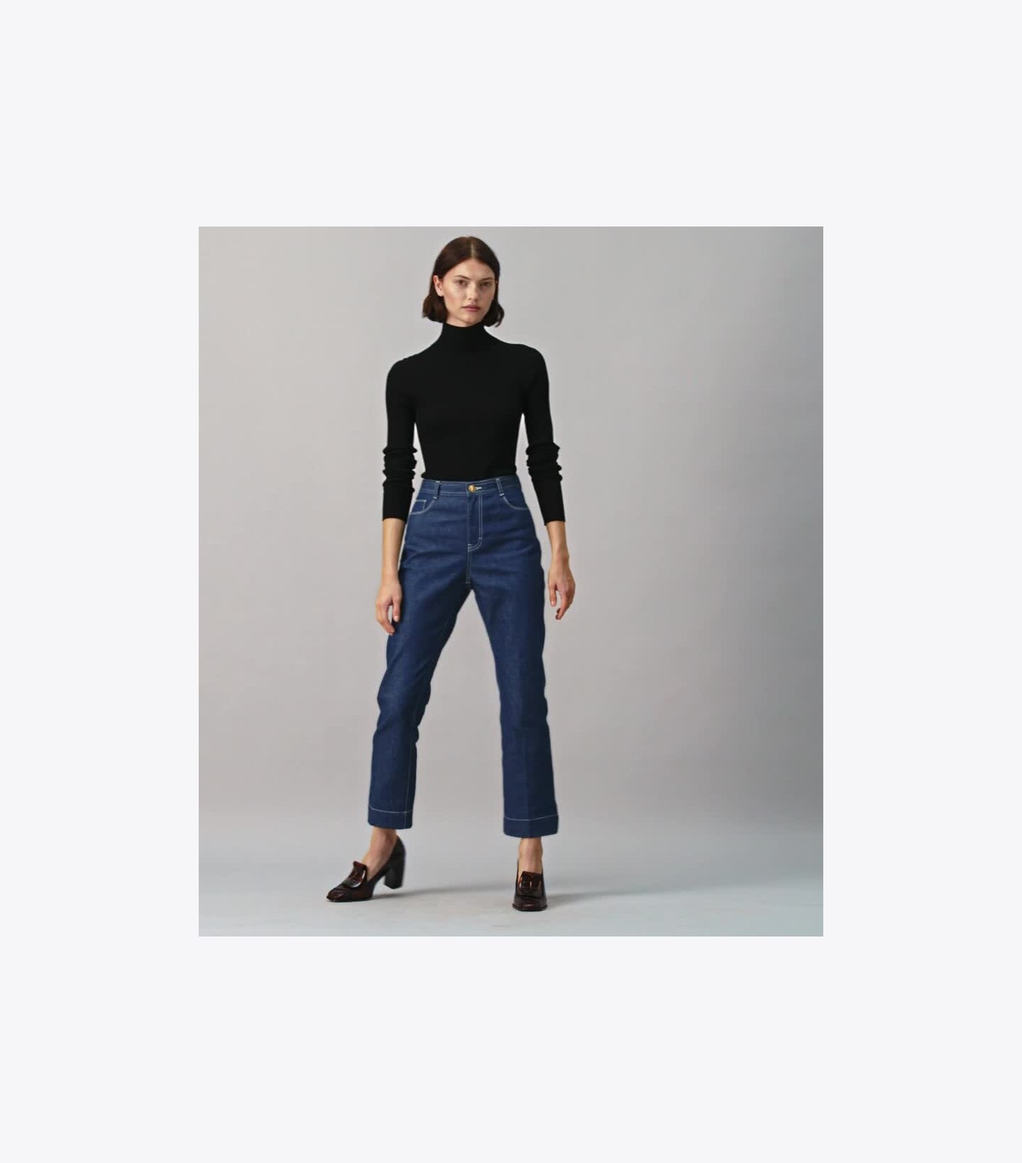 Cropped Denim Jean