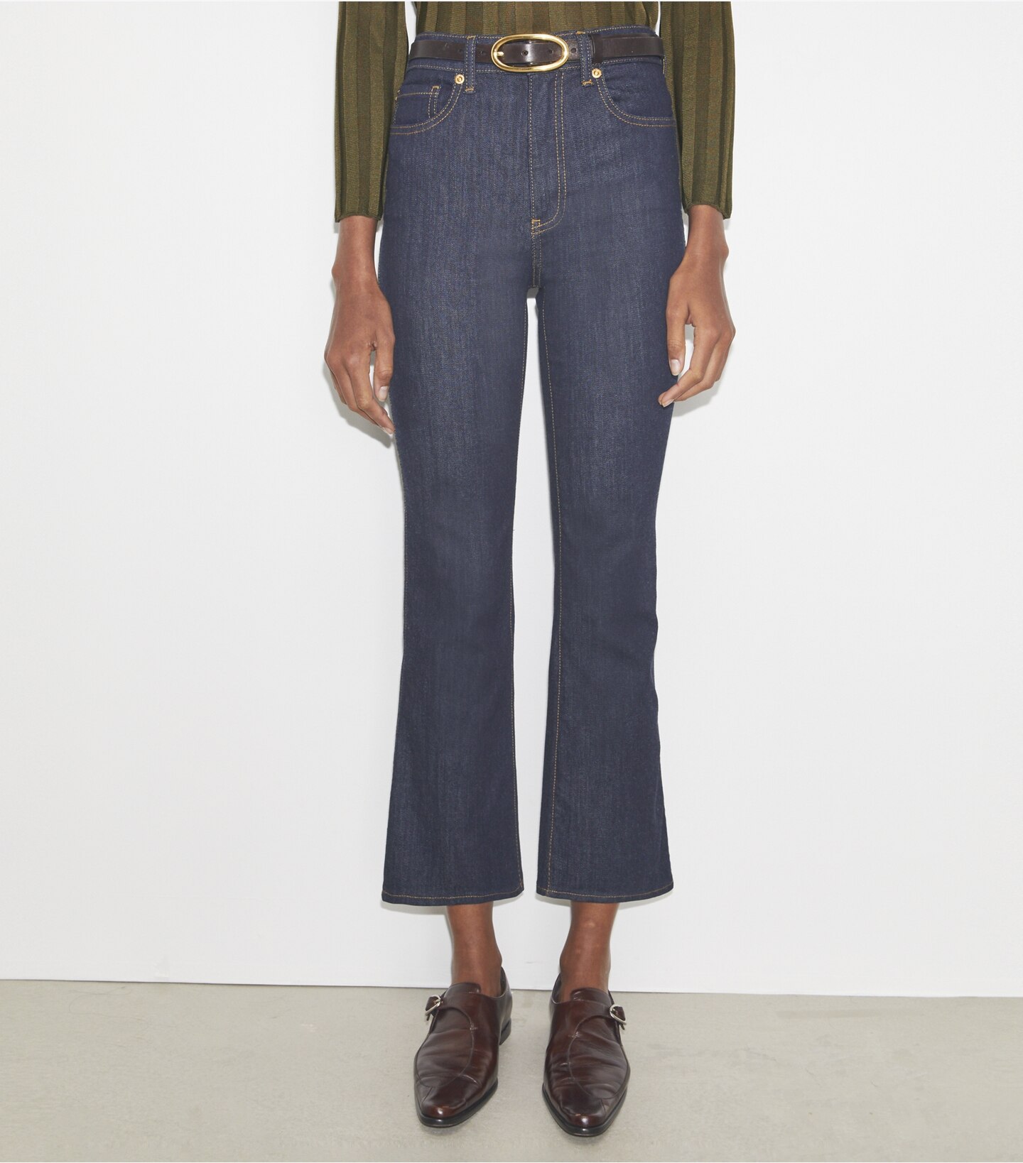Cropped Flare Jeans