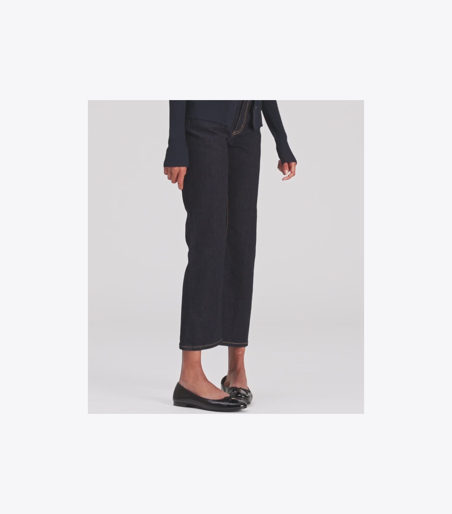 Cropped Flare Jeans