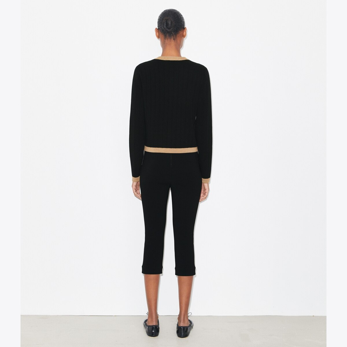 CROPPED MERINO WOOL CARDIGAN - thumbnail 5