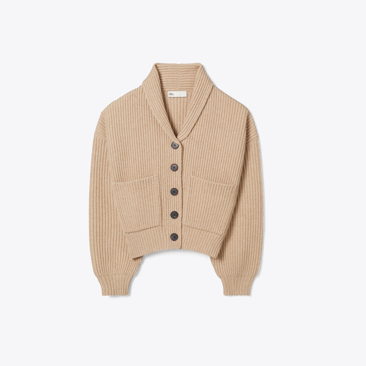 CROPPED WOOL CARDIGAN