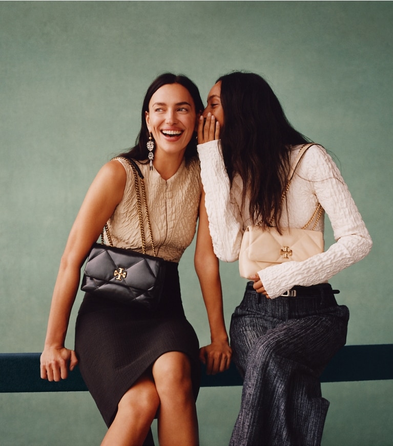 Tory Burch designer tops Cropped Wool Silk Top in Bora Sand front