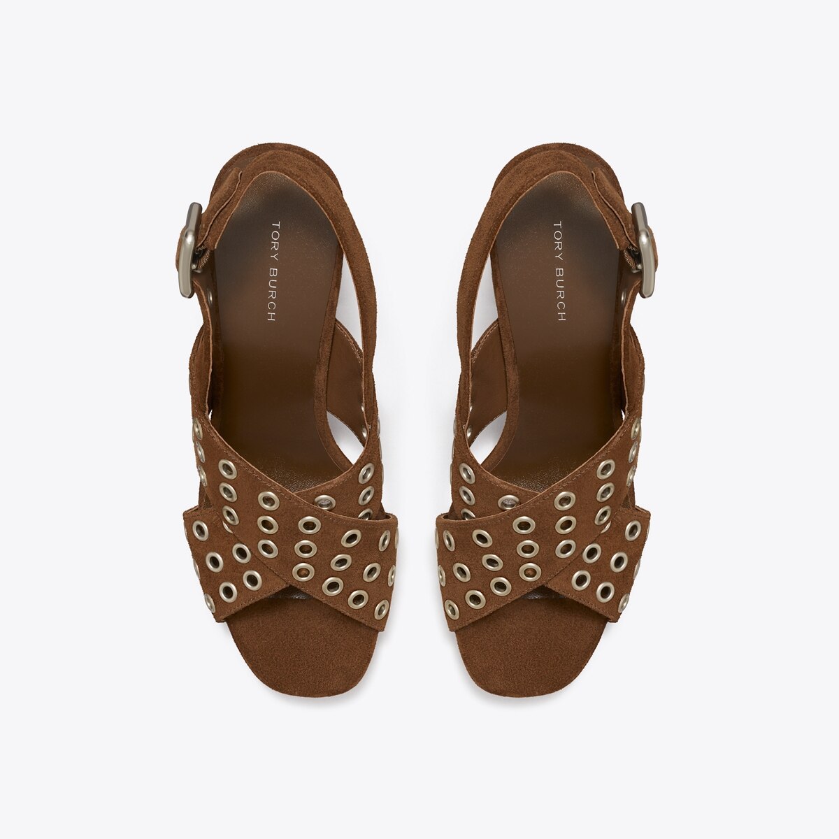 Cross-Band Heeled Sandal: Women display picture 1