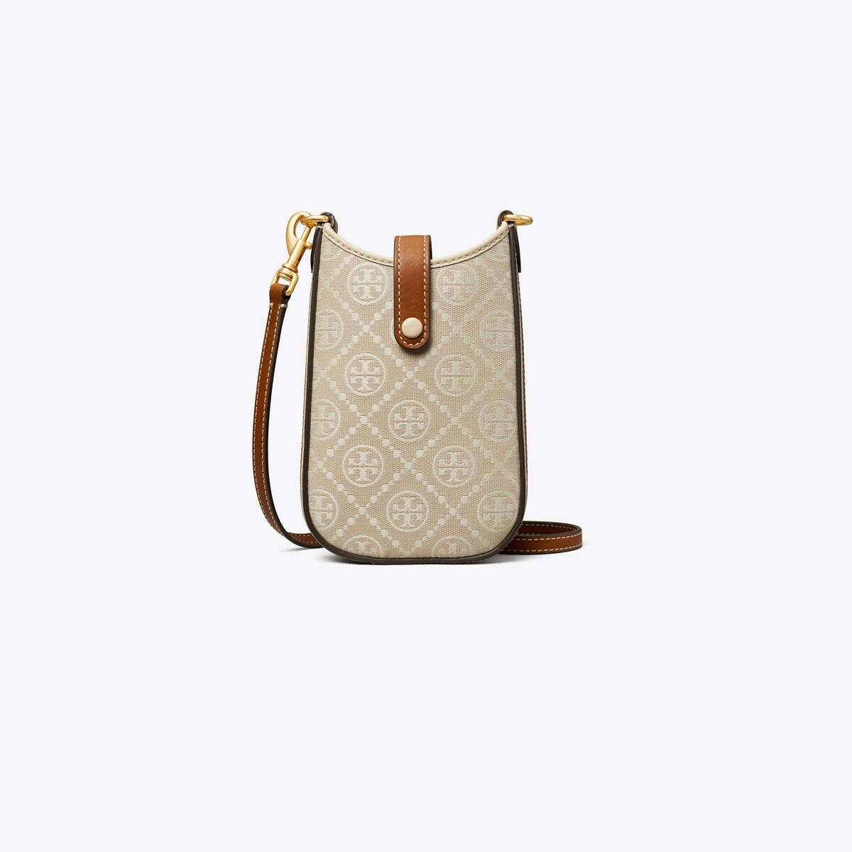 Crossbody Bag fürs Smartphone mit T-Monogramm: Damen Taschen 