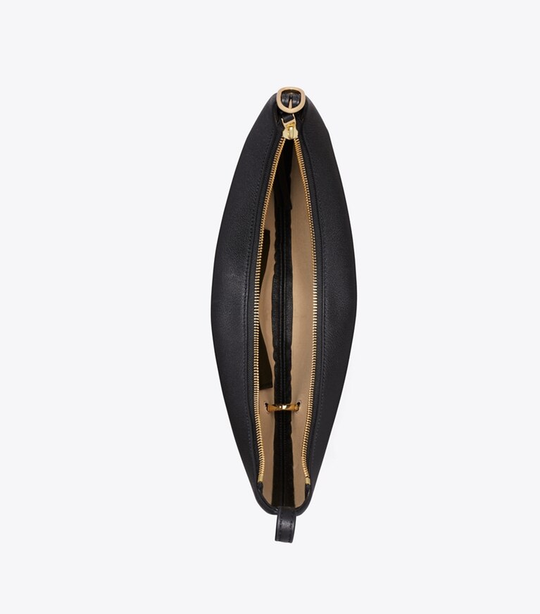 Tory Burch designer crossbody bags Crossbody Bag mit Piercingdetail in Black von oben