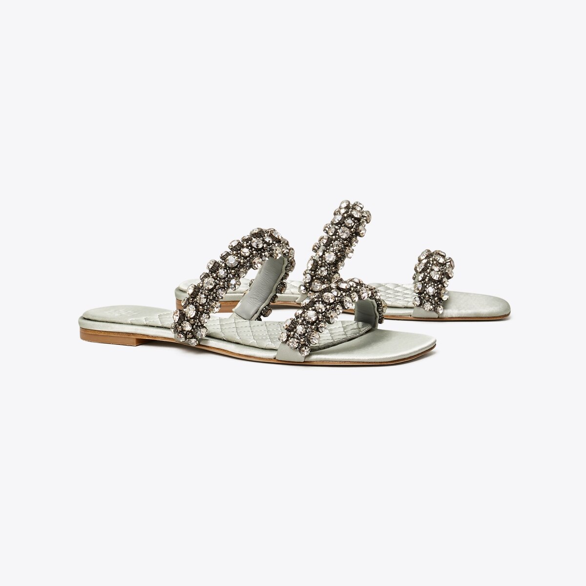 Crystal Slide Sandal: Women's Designer Sandals | Tory Burch