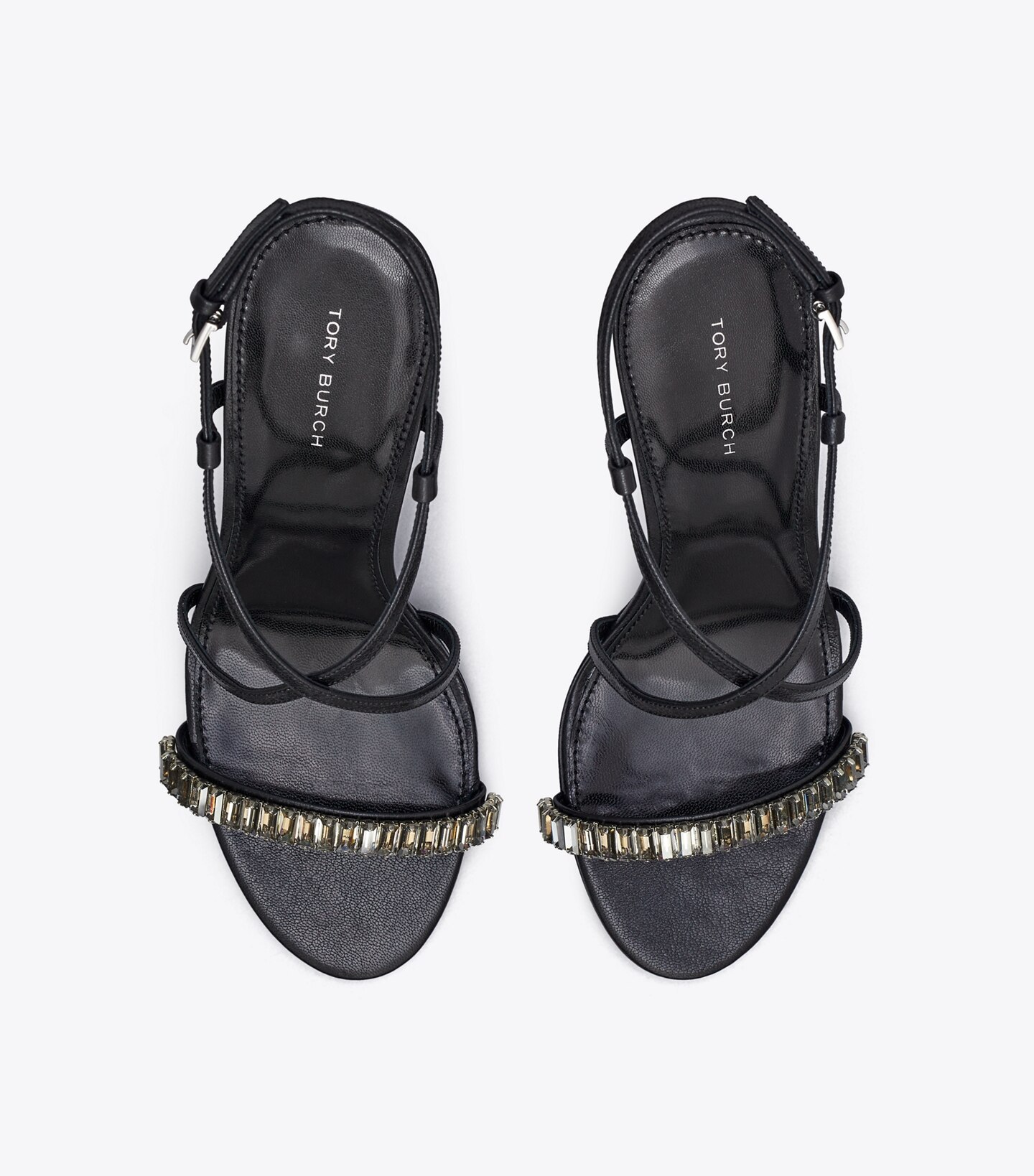 Crystal Strappy Heeled Sandal